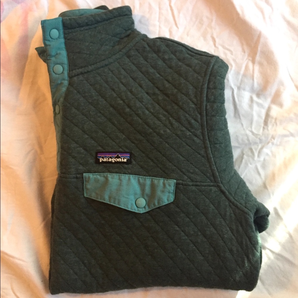 PATAGONIA || quilted pullover jacket